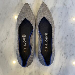 Taupe Heather Rothy's The Point Size 8 EUC